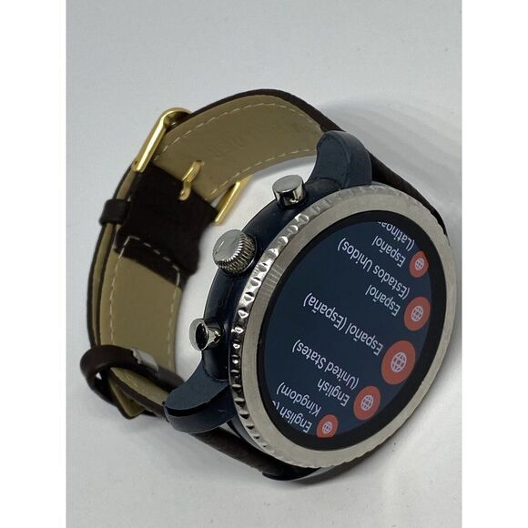 Fossil Gen 3 Authentic Genuine Smart Watch Custom Band FTW4004 BA123 - Picture 8 of 11